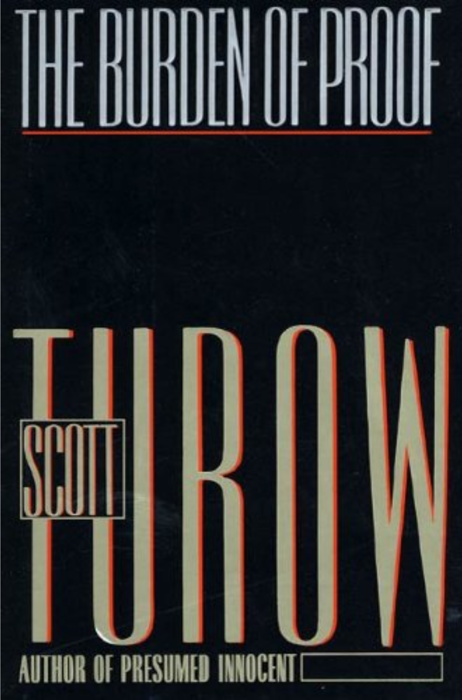 The Burden of Proof Cover